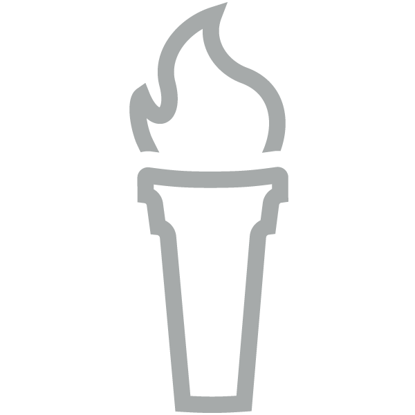 An icon of a torch