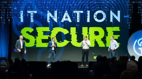 IT Nation Secure people on stage