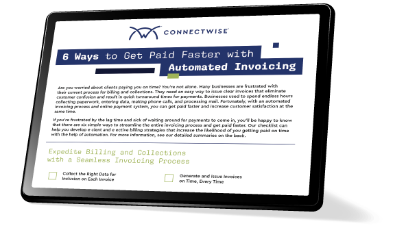 6 Ways to Get Paid Faster with Automated Invoicing