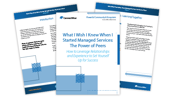 What I Wish I Knew When I StartedManaged Services The Power Of Peers