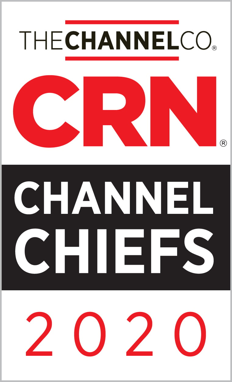 CRN Channel Chiefs 2020 award badge