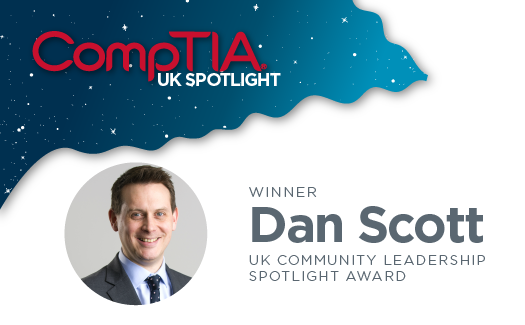 Dan Scott named as winner for UK Community Leadership Spotlight Award 2022