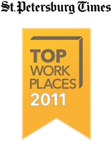 Top work places award for 2011