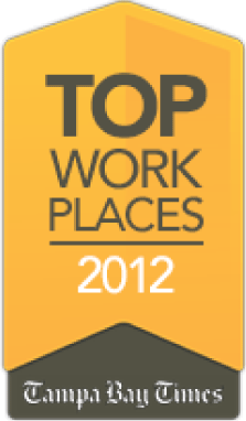 Top work places award for 2012