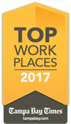 2017 award top work places Tampa Bay Times