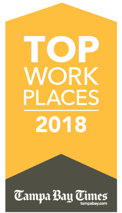 2018 award top work places Tampa Bay Times