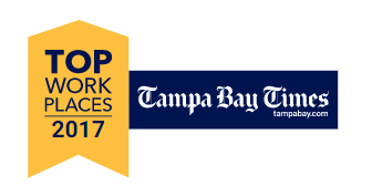 2017 Top Workplaces award badge