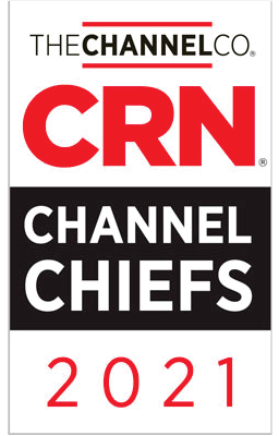 CRN 2021 Channel Chiefs award badge