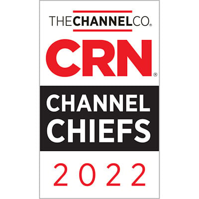 CRN 2022 Channel Chiefs award badge