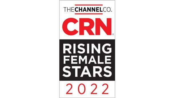 CRN 2023 Rising Female Stars award badge