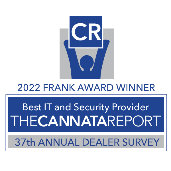 2022 Frank Award Winner for Best IT and Security Provider badge