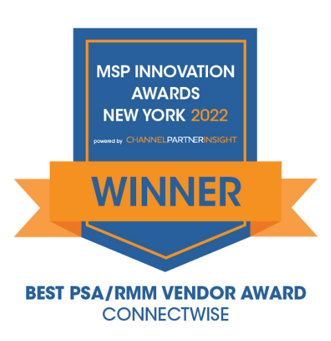 2022 US MSP Innovation Awards badge
