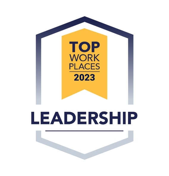 Top Workplaces Leadership award badge