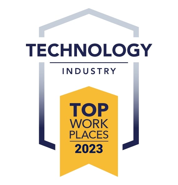 Top Workplaces Technology award badge