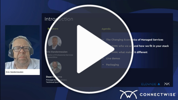 Webinar series: Get Up to Speed with ConnectWise (Elovade Nordics)