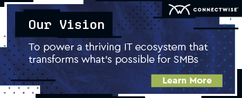 Our Vision: To power a thriving IT ecosystem that transforms what's possible for SMBs - Learn more
