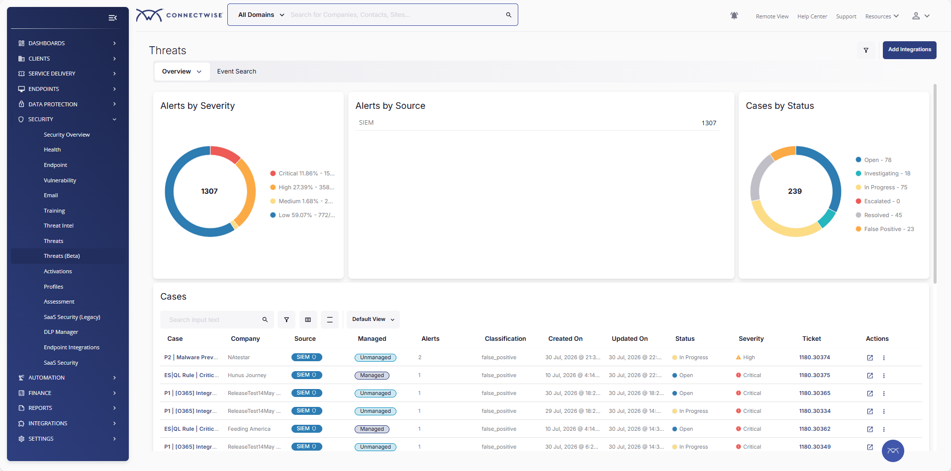 SIEM Pro product screenshot 1