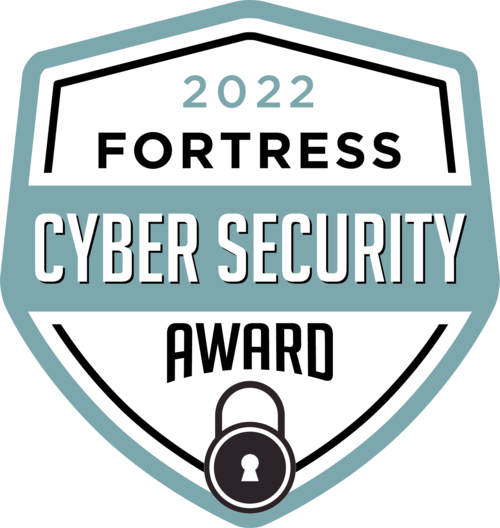 2022 Fortress Cyber Security Award logo