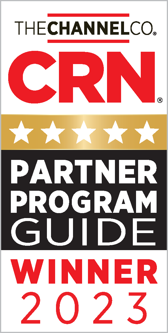 CRN 2023 Partner Program Guide 5 Star award badge